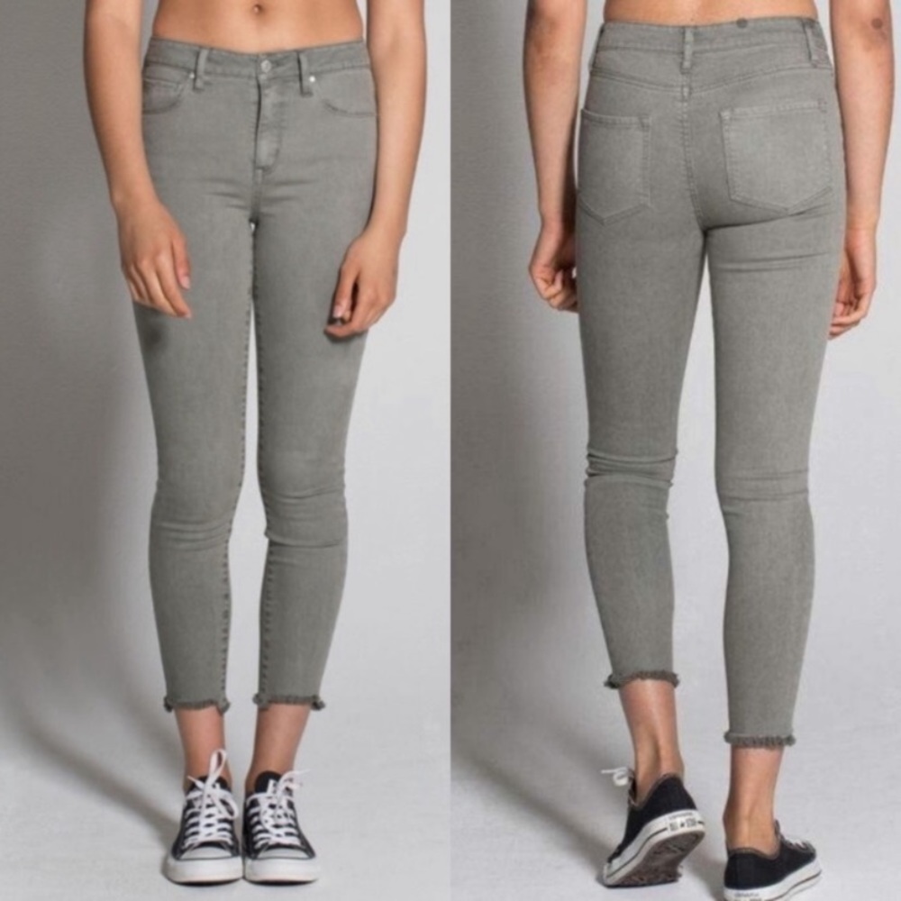 RSQ Cali High Rise Light Olive Green
